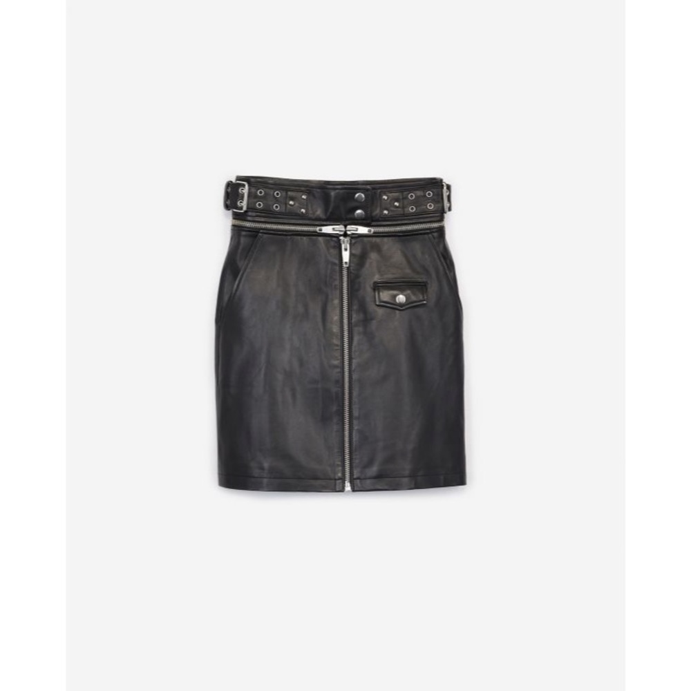 NWOT- The Kooples Black Mini Pencil Skirt Night Out - Picture 4 of 9
